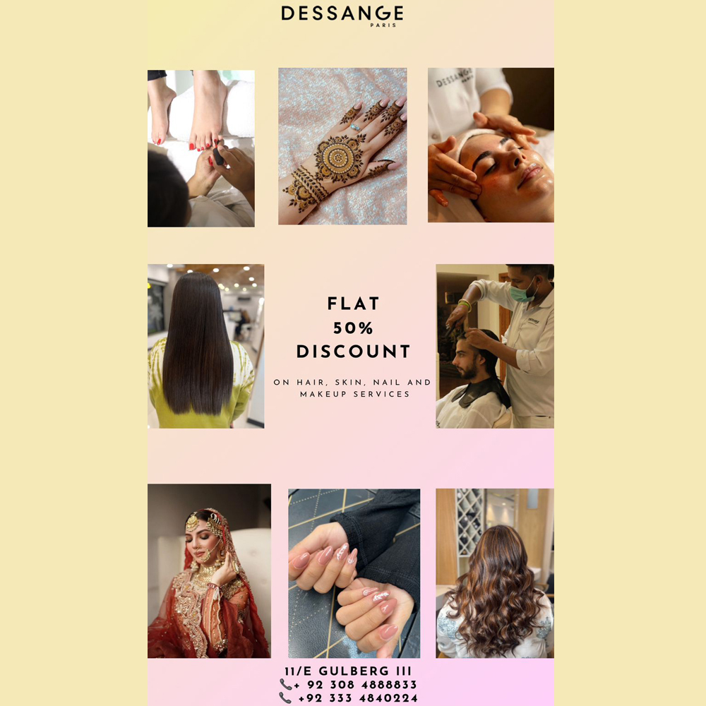 Dessange Pakistan Best Salon in Lahore, Beauty Parlour for Men, Ladies